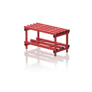 Single benches 90 cm Red 45 cm