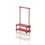 Benches with hanger Red 100 cm 