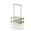 Benches with hanger Beige 100 cm 