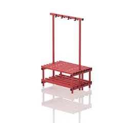 Henkaripenkki m&#228;rk&#228;tiloihin 200 cm Punai nen 100 cm