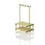 Benches with hanger Yellow 100 cm 