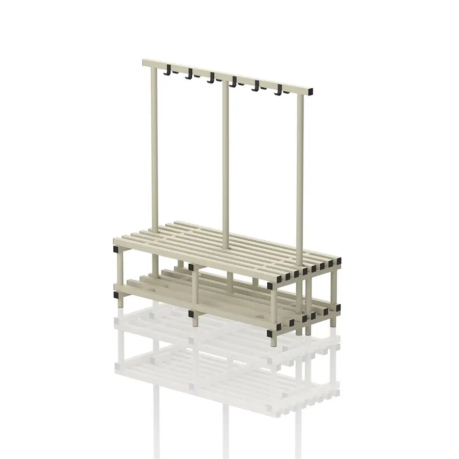 Henkaripenkki märkätiloihin 200 cm Beige 150 cm 