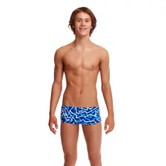 Ticker Tape Badebukse jr 164 cm Funky Trunks | Classic Trunk