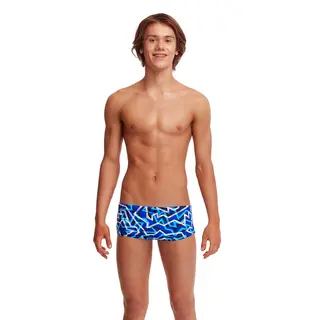 Ticker Tape Badebukse Jr. Funky Trunks - Classic Trunks