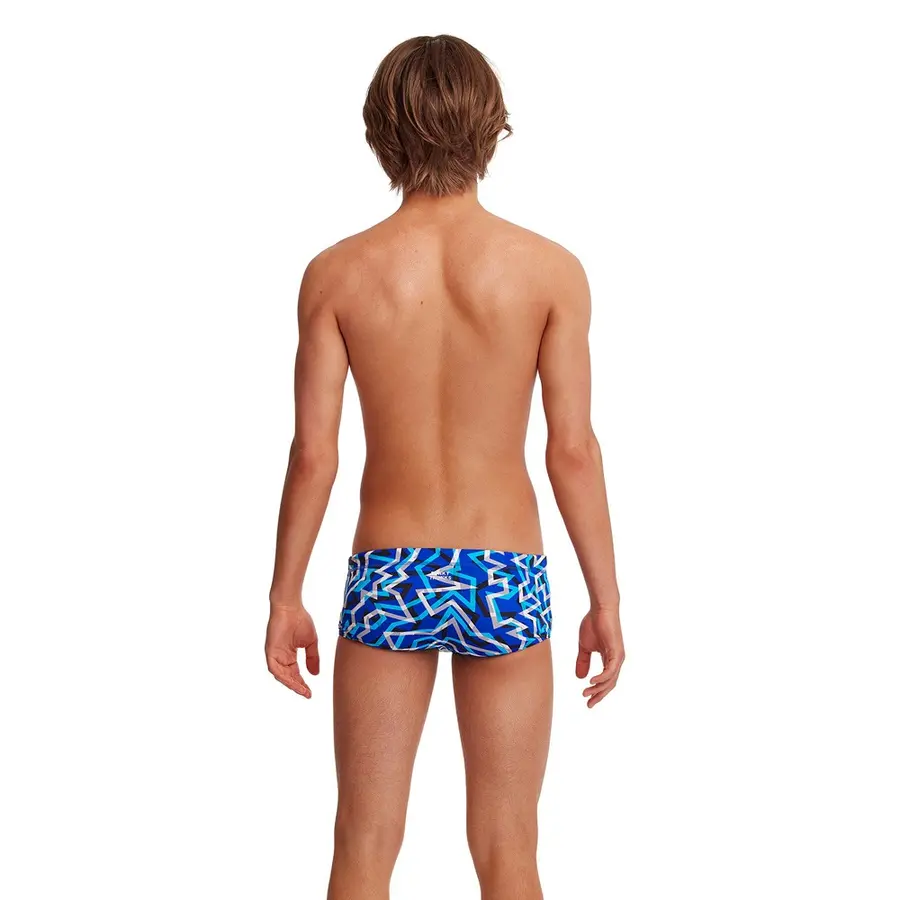 Funky Trunks Jr | Ticker Tape 164 cm Uimahousut | Sininen 