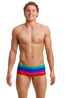 Rainbow Racer Badebukse 32 Funky Trunks | Sidewinder Trunks