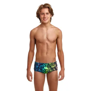 Lion Eyes Badebukse jr 140 Funky Trunks | Sidewinder Trunks