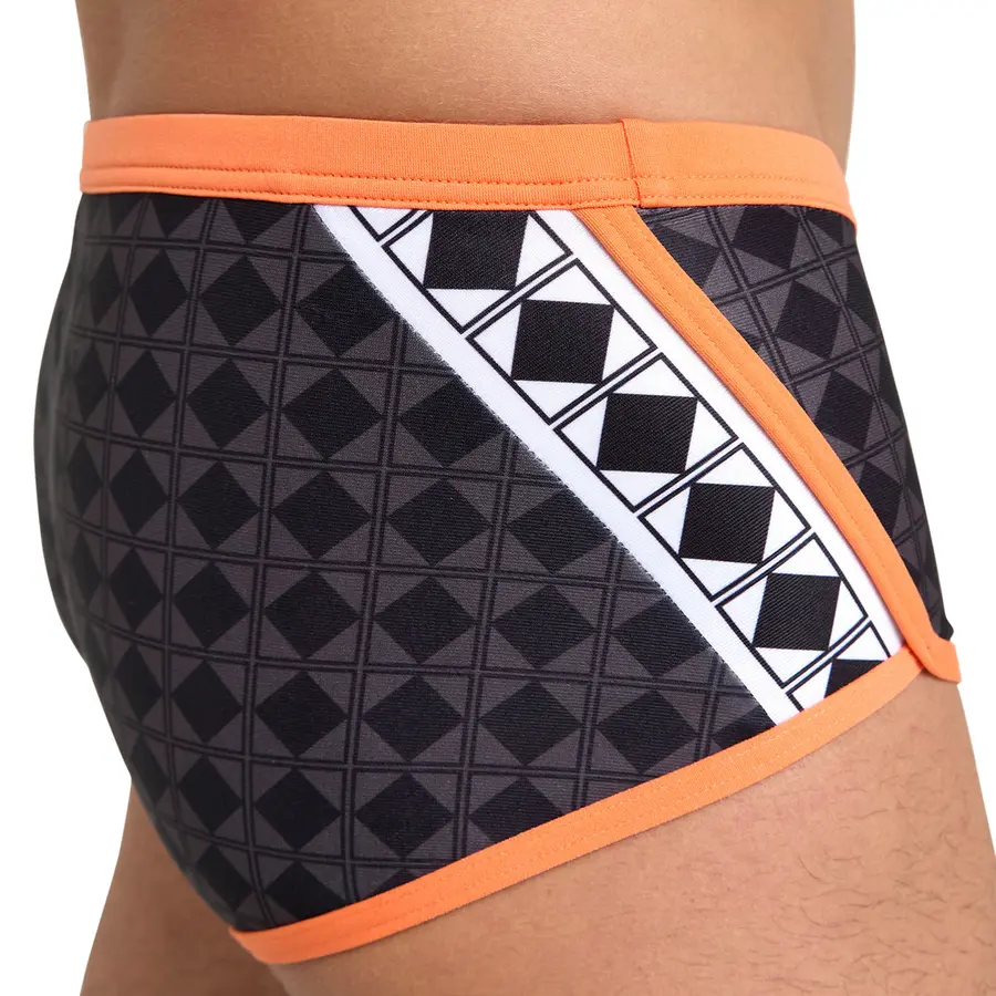 Arena | 50th Anniversary Uimahousut Musta | Low waist short | Koko 30'' 