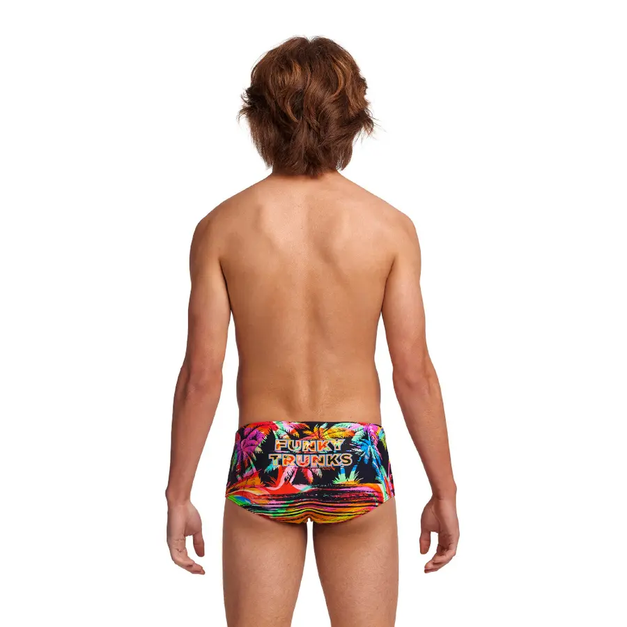 Funky Trunks | Sunset City Uimahousut Monivärinen | Sidewinder trunks | 140 cm 