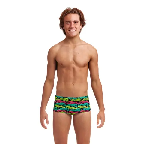 Funky Trunks | Speed Cheat Uimahousut Sidewinder Trunks | Vihre&#228;