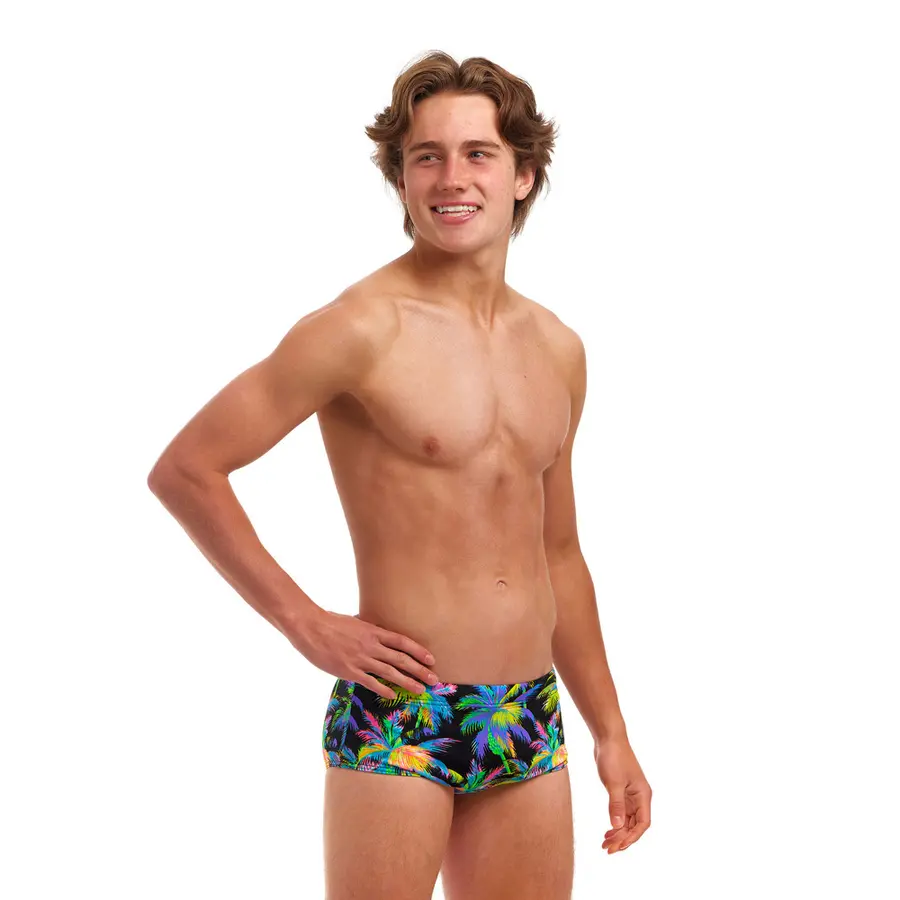 FunkyTrunks | Paradise Please Uimahousut Sidewinder Trunks | Koko 140 cm 