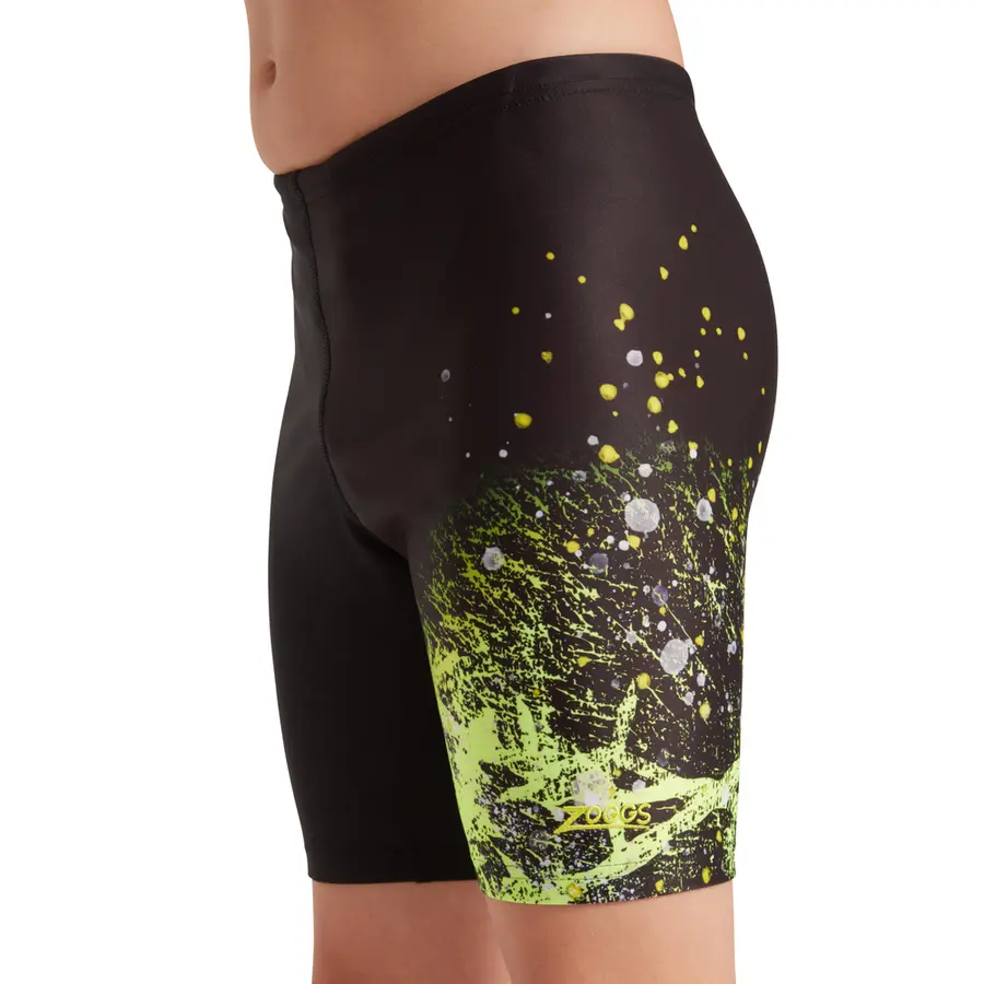 Zoggs | Wired Lime Uimahousut Musta/Lime | Mid jammer | 116 cm 