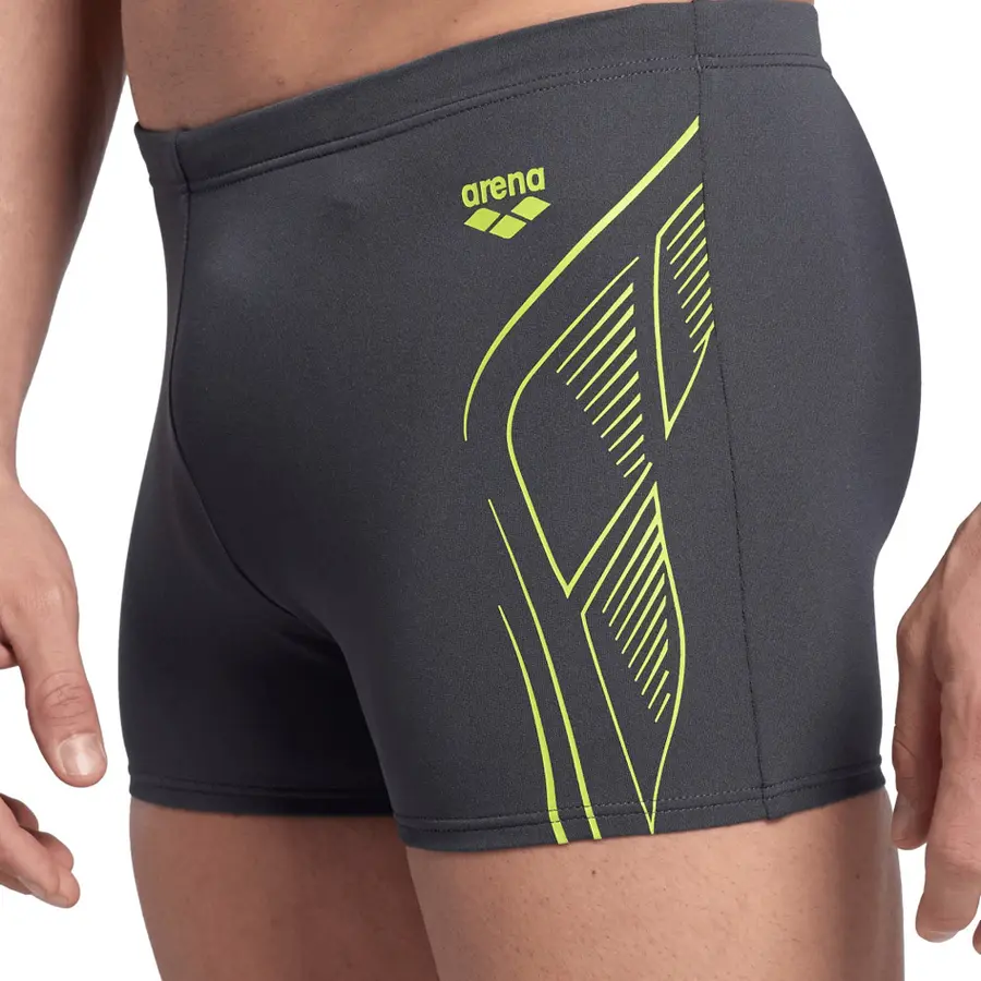 Arena | Heijastavat Uimahousut Harmaa/Keltainen | MaxLife ECO | Koko 30 