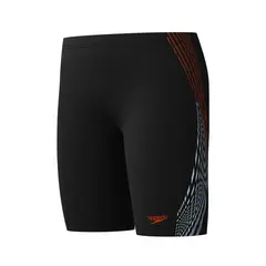 Speedo | Plastisol Jammer Uimahousut Musta/Oranssi | EnduraFlex | Koko 128