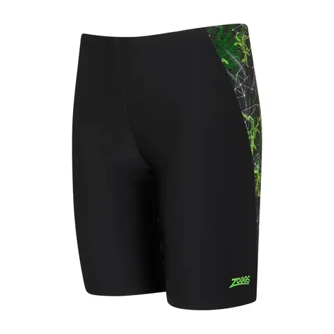 Zoggs | Green Cruise Uimahousut Musta/vihreä | Mid Jammer