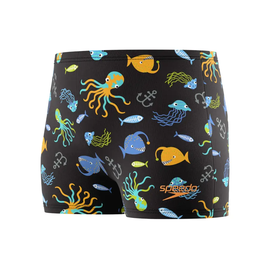 Speedo | Aquashort Uimahousut jr 98 Musta | EnduraSoft 