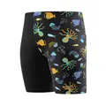 Speedo | Print Jammer Uimahousut jr Musta | EnduraSoft
