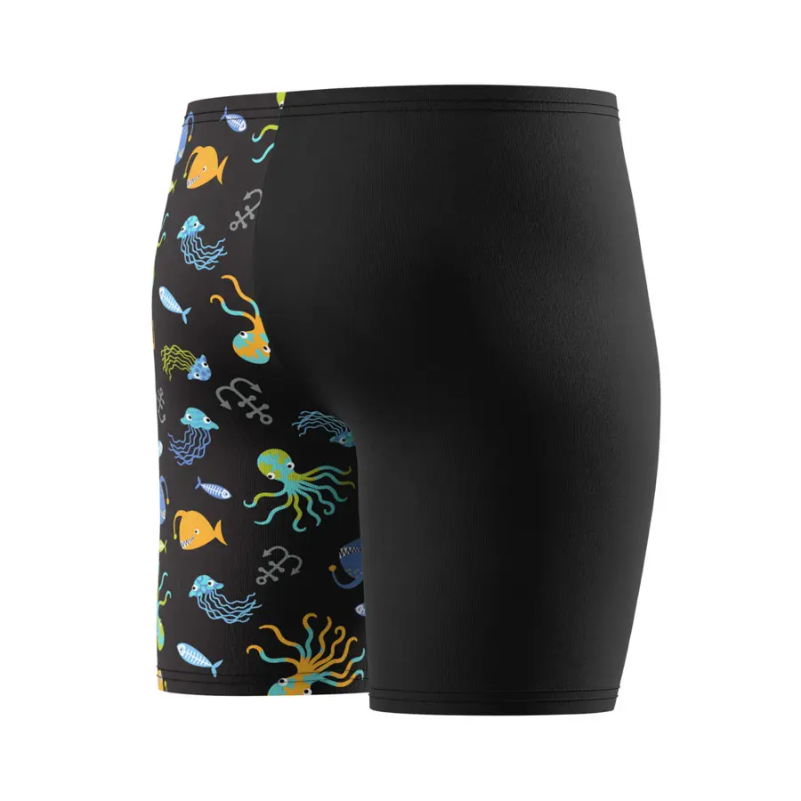 Speedo | Print Jammer Uimahousut jr 98 Musta | EnduraSoft 