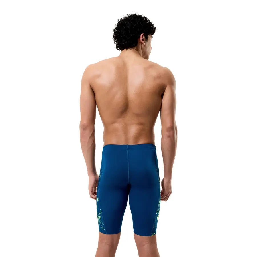 Speedo | Spliced Jammer Uimahousut 32 Teal/Keltainen | Endurance+ 