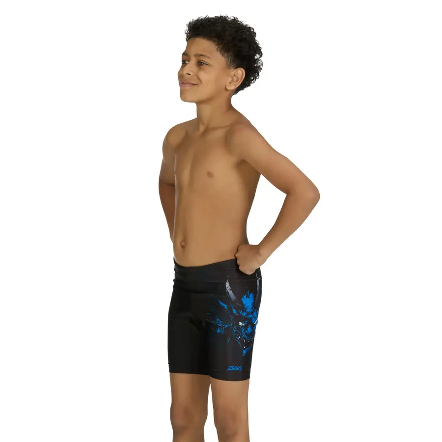 Zoggs | Demon Uimahousut jr Musta/Monivärinen | Mid Jammer | 164 cm 