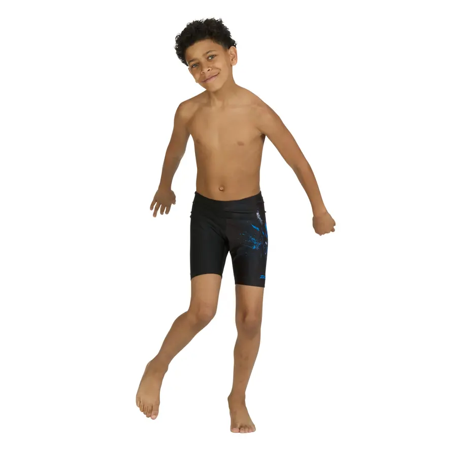 Zoggs | Demon Uimahousut jr Musta/Monivärinen | Mid Jammer | 164 cm 
