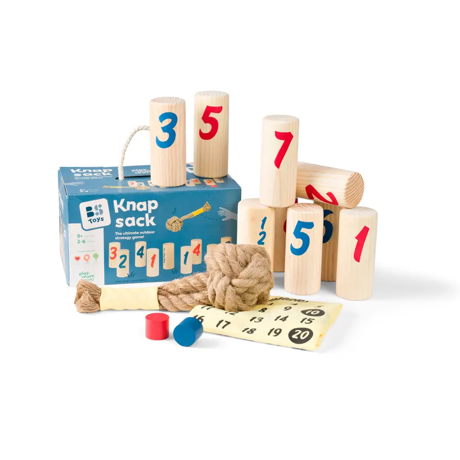 BS Toys | Kuutiopeli Knapsack | 2-6 pelaajalle 