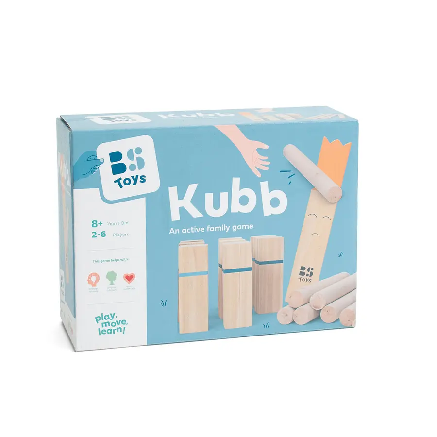 BS Toys | Kuutiopeli Kubb | 2-6 pelaajalle 