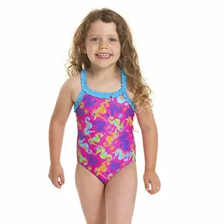 Zoggs Sea Unicorn Uimapuku | 98 cm XBack | Pinkki