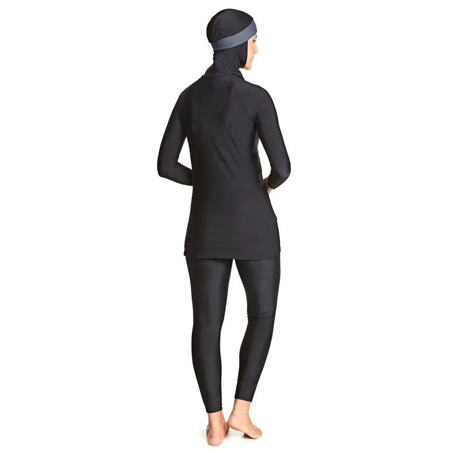 Zoggs | Meelup Burkini Musta | Elastomax | Koko 46 