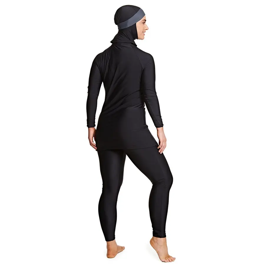 Zoggs | Meelup Burkini Musta | Elastomax | Koko 46 