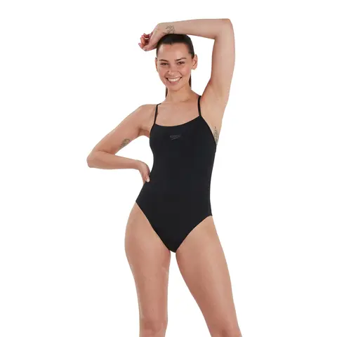 Speedo | Essential Thinstrap Uimapuku Musta | Eco Endurance+