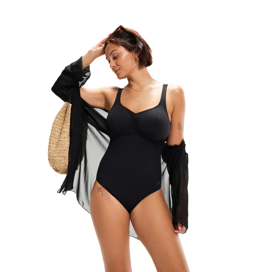 Speedo | AquaNite Shaping Uimapuku Musta | ECO ShapeComprex | Koko 36 