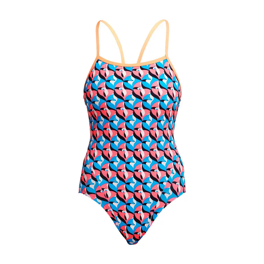 Funkita | Run Fox Run Uimapuku Monivärinen | Single strap back | 34 