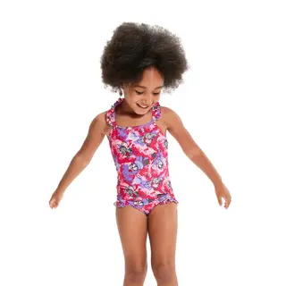 Speedo | Frill Thinstrap Uimapuku Pinkki | ECO EnduraFlex