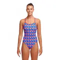 Funkita | Out Foxed Uimapuku Monivärinen | Diamond back