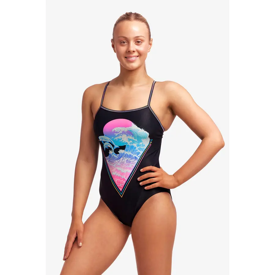 Funkita | Dolph Lundgren Uimapuku Single Strap back | Koko 36 