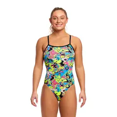 Smash Mouth Badedrakt  EU34 Funkita | Single Strap One Piece