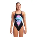 Funkita | Dolph Lundgren Uimapuku Single strap | Musta