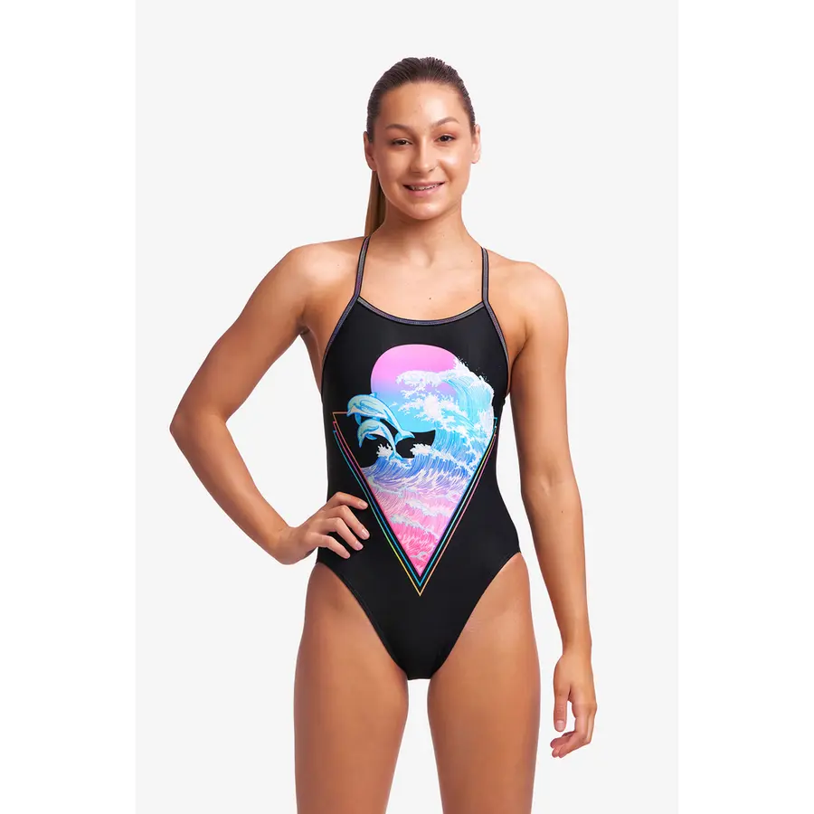 Funkita | Dolph Lundgren Uimapuku Single strap | Koko 128 cm 