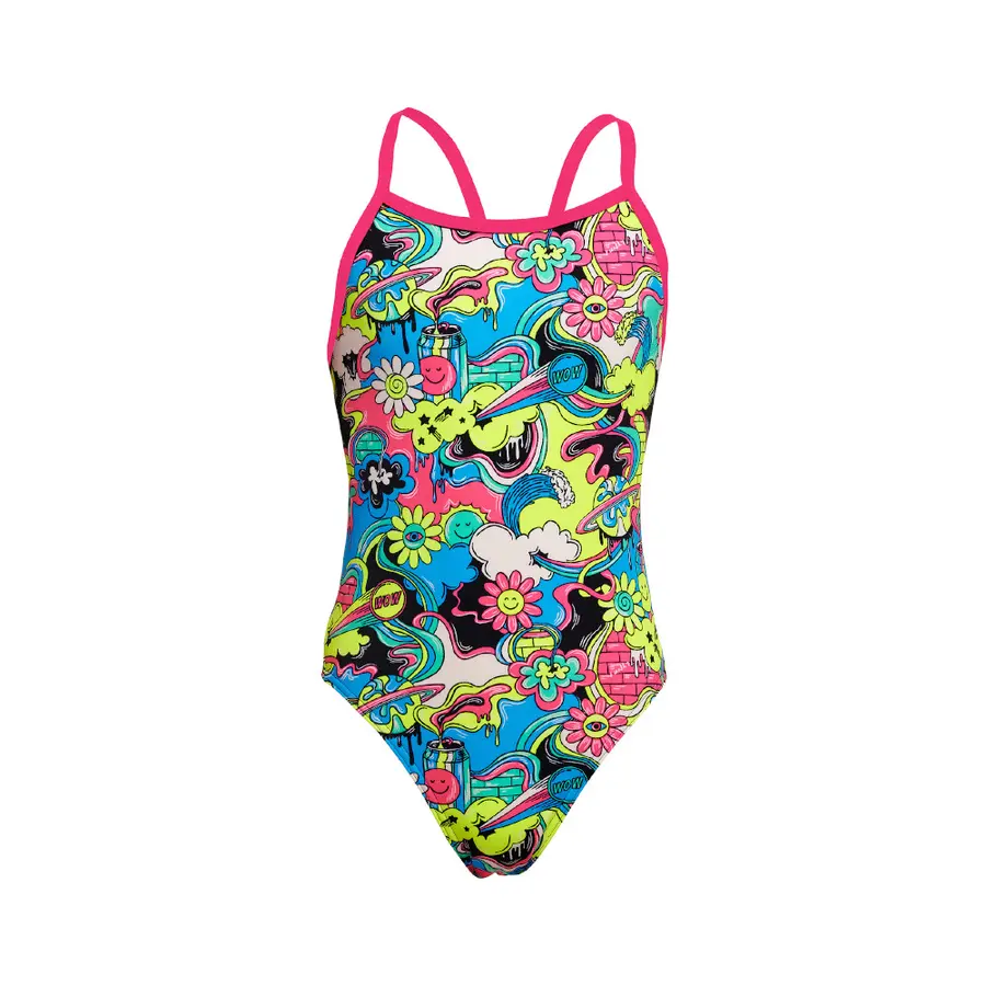 Funkita | Smash Mouth Uimapuku Polyesteri | Koko 128 