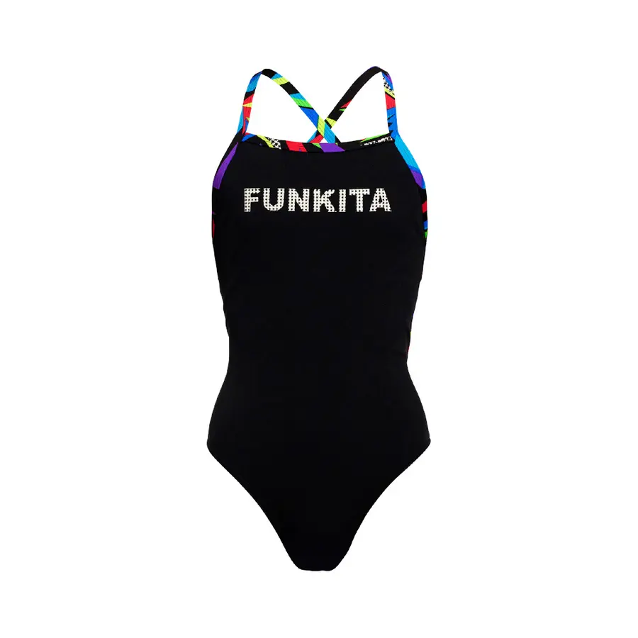 Funkita | Beat It Black Uimapuku Polyesteri | Koko 128 