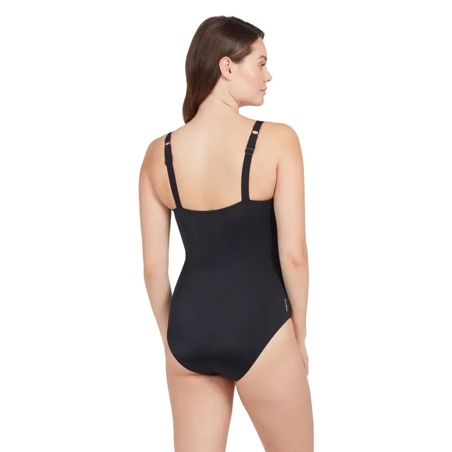 Zoggs | Wrap Panel Classicback Uimapuku Musta | Ecolast | EU34 