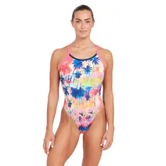 Sunset Tri Back Badedrakt EU38 Zoggs | Flerfarget | Ecolast+