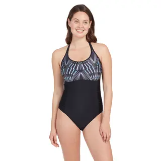 Zoggs | Aqua Geo Multiway Uimapuku Musta | Rintaproteeseille
