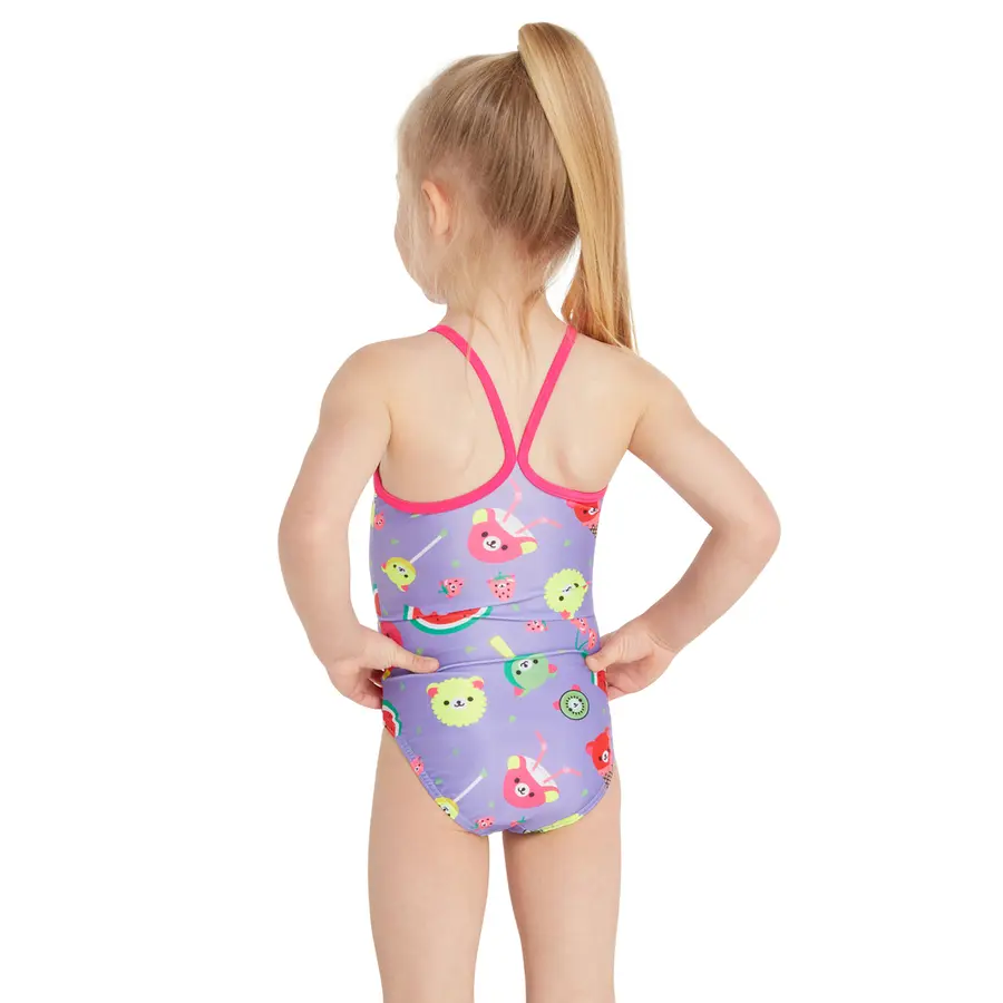 Zoggs | Teddy Fruits Tex Back Uimapuku Monivärinen | Ecolast | 92 cm 