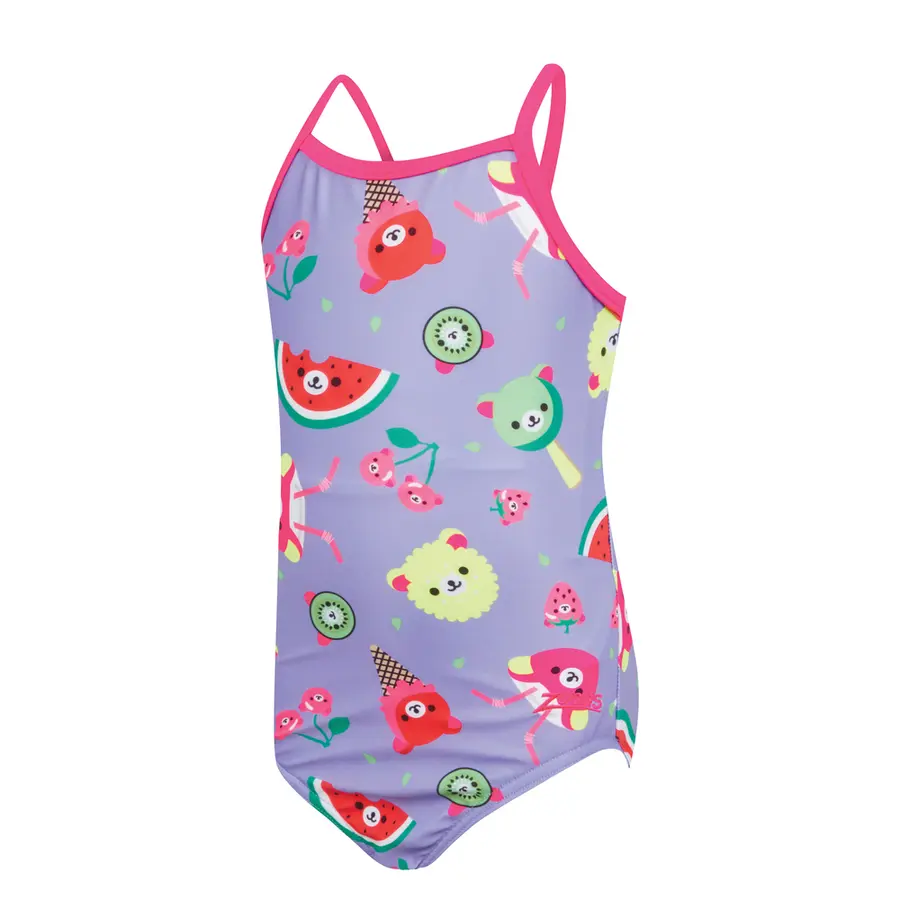 Zoggs | Teddy Fruits Tex Back Uimapuku Monivärinen | Ecolast | 92 cm 
