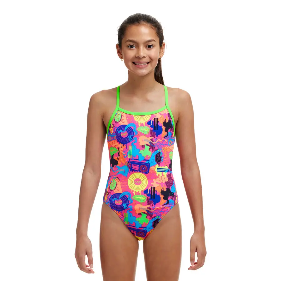Funkita | Lotsa Pop Uimapuku Värikäs | Koko 128 