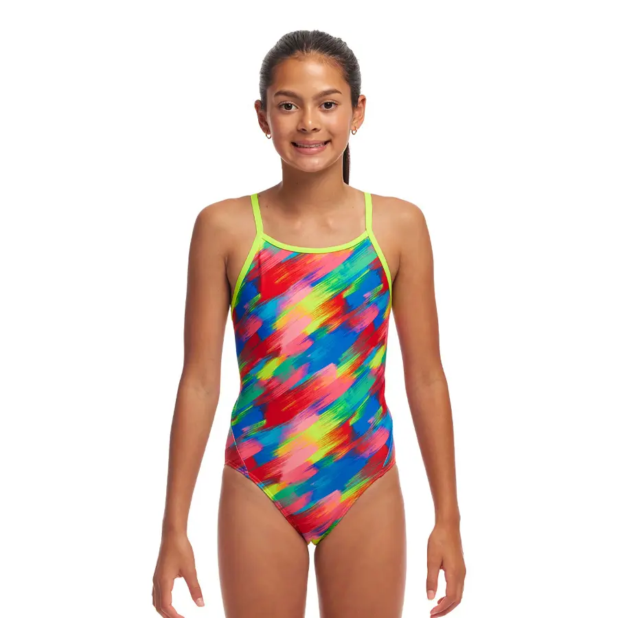 Funkita | Stroked Uimapuku Diamond back | Monivärinen | 152 cm 
