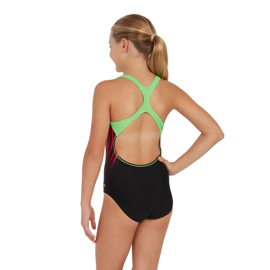 Zoggs | Neon Vibe Uimapuku Monivärinen | Rowleeback | 116 cm 