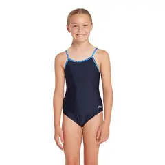 Zoggs | Blue Fish Uimapuku Tummansininen | Classicback | 152 cm